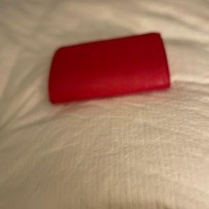 Dior Small Bright Red cosmetic bag for your purse